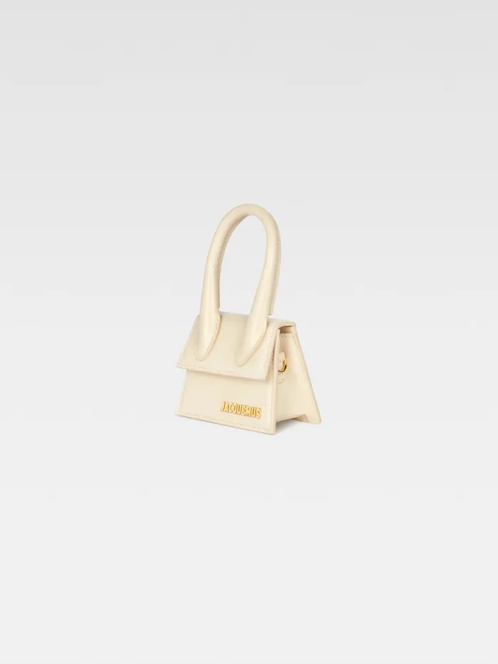 JACQUEMUS Mini Signature Mini Handbag Ivory 8211 Women