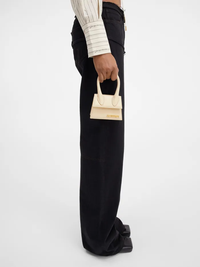 JACQUEMUS Mini Signature Mini Handbag Ivory 8211 Women