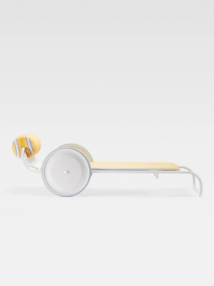 JACQUEMUS Objects A ReEdition Of The Iconic Locus Solus Collection Designed By Gae Aulenti In 1964 In Collaboration With Exteta Stripes Yellow 8211 Women