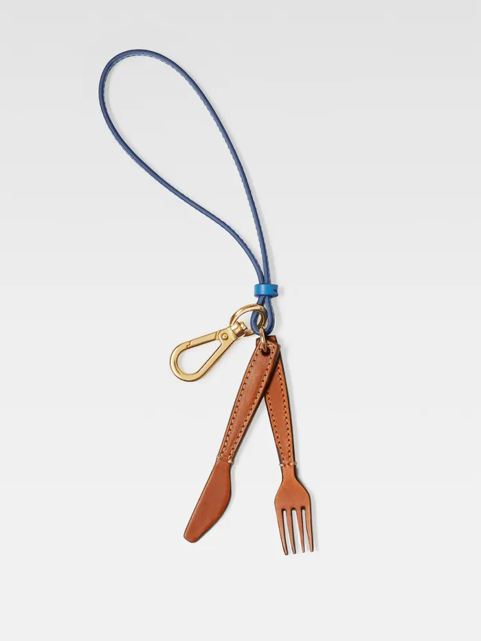 JACQUEMUS Objects Keyring Cuttlery Brown 8211 Women