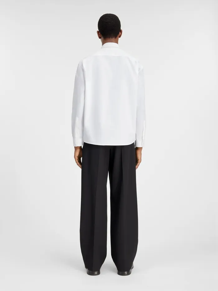JACQUEMUS Shirts Arty Paint Shirt Whitenavy Arty Painting 8211 Men