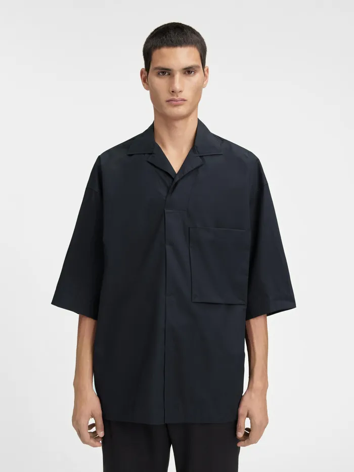 JACQUEMUS Shirts Boxy Polo Dark Navy 8211 Men
