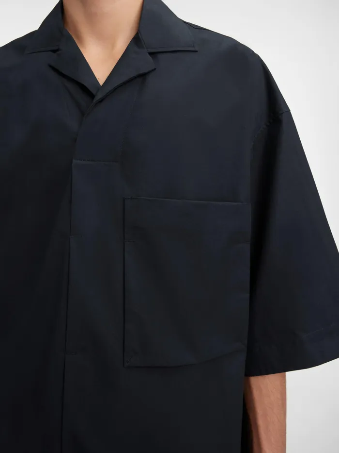 JACQUEMUS Shirts Boxy Polo Dark Navy 8211 Men