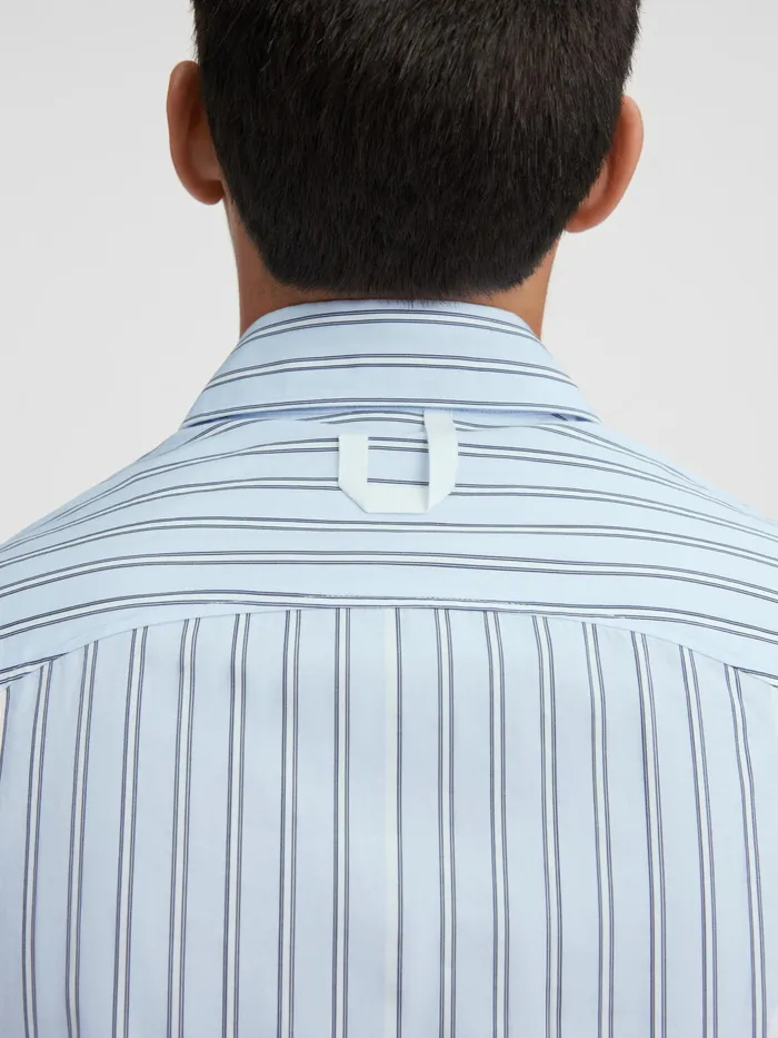 JACQUEMUS Shirts Suit Shirt Pint Blue Stripe 8211 Men
