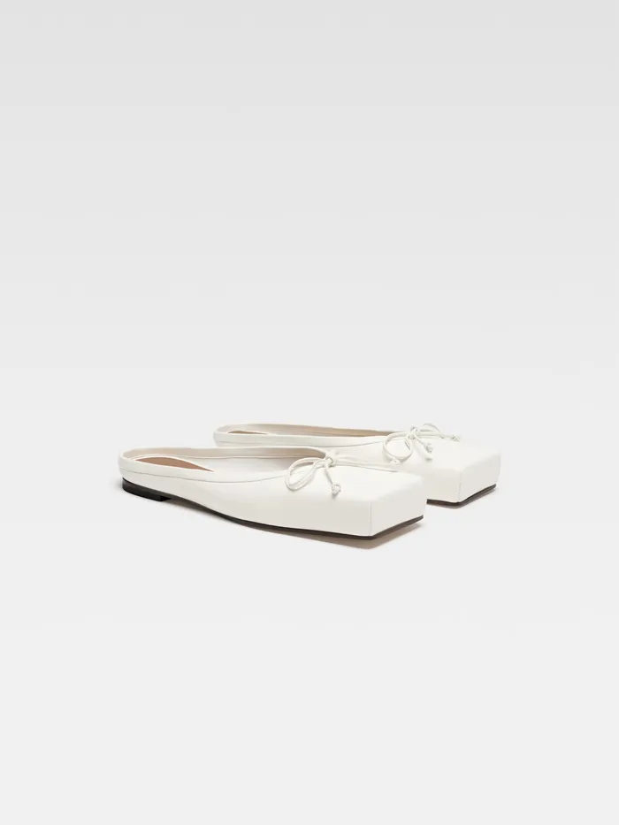JACQUEMUS Shoes Ballerina Mules Offwhite 8211 Women