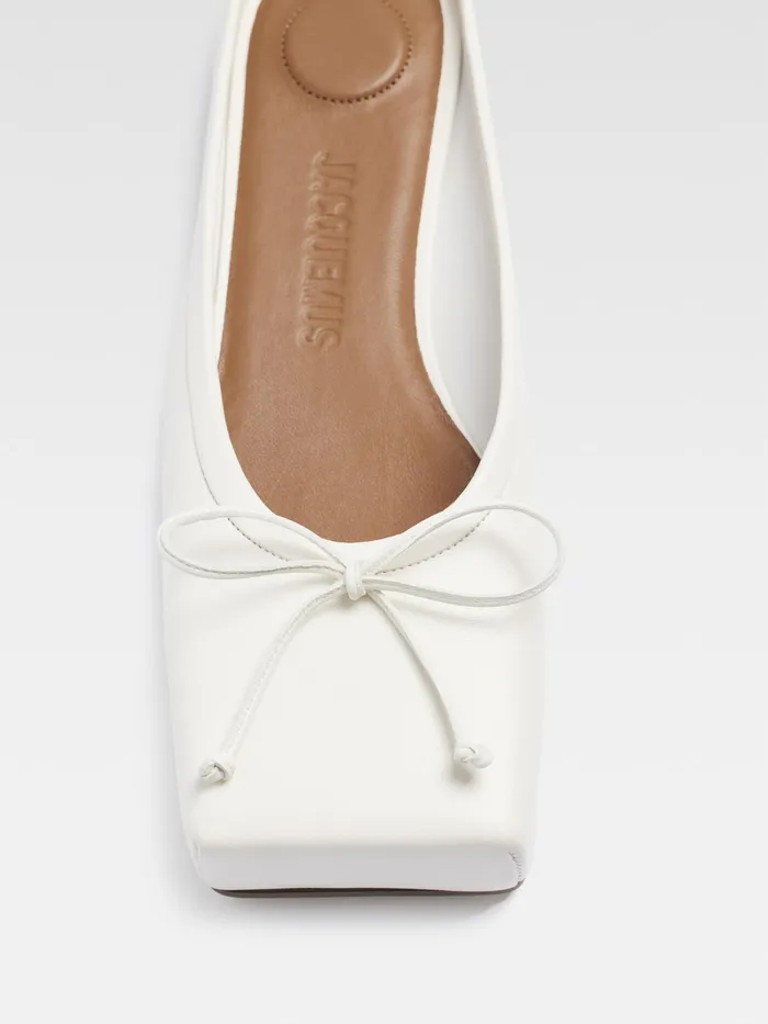 JACQUEMUS Shoes Ballerina Mules Offwhite 8211 Women