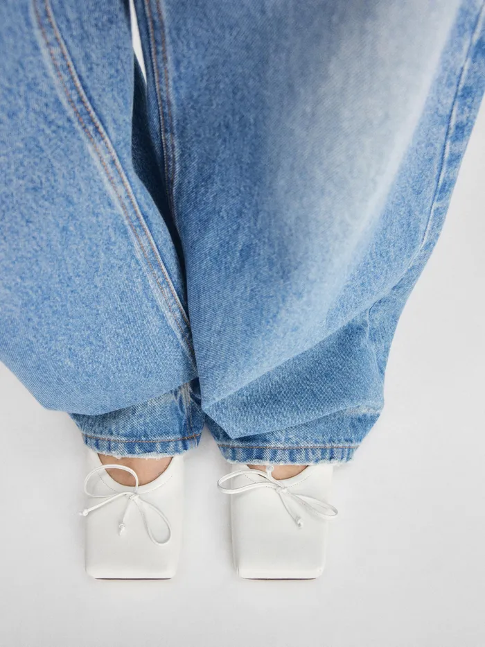 JACQUEMUS Shoes Ballerina Mules Offwhite 8211 Women