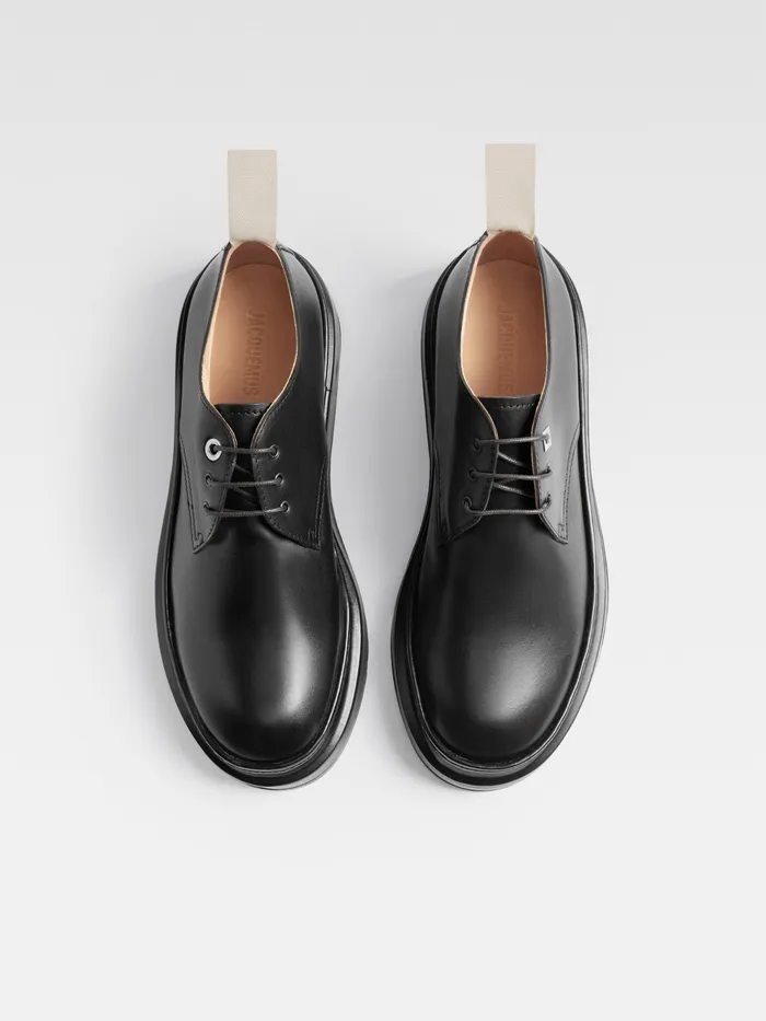 JACQUEMUS Shoes Double Derbies Black 8211 Men