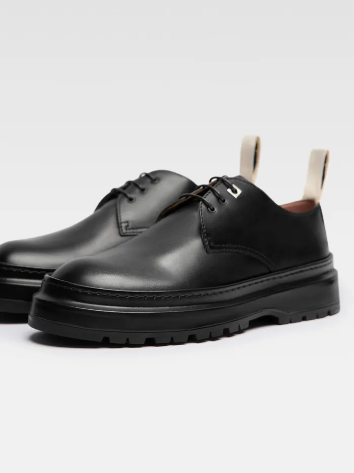 JACQUEMUS Shoes Double Derbies Black 8211 Men