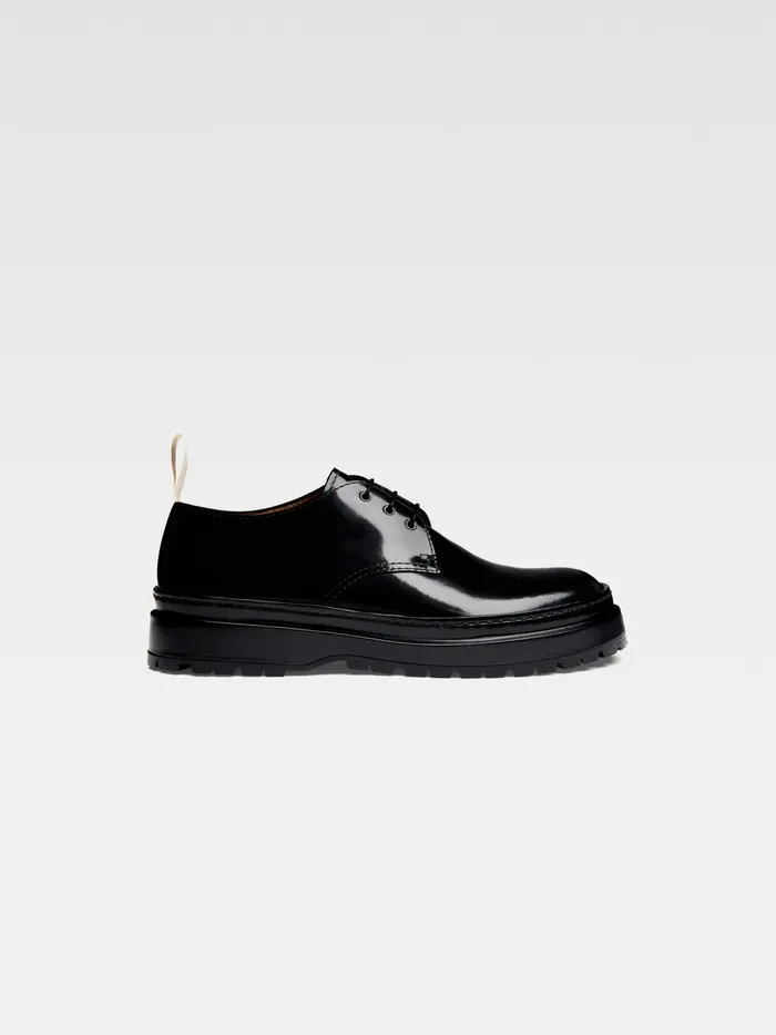 JACQUEMUS Shoes Grosgrain Logo Derbies Black 8211 Men