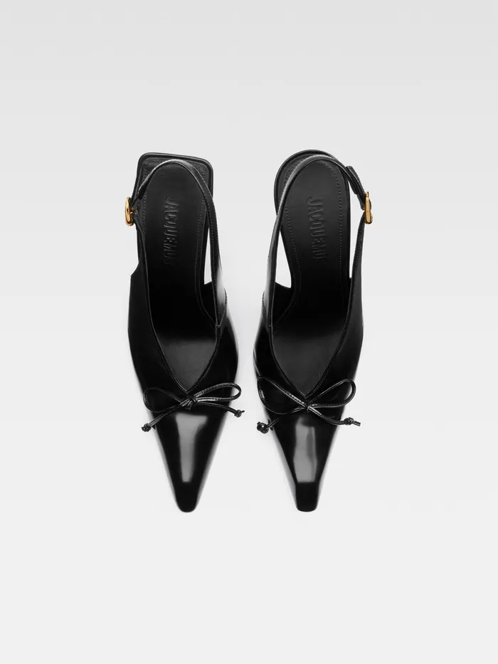 JACQUEMUS Shoes SlingBack Pumps Black 8211 Women