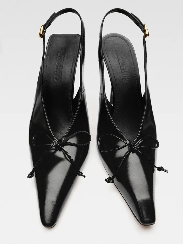 JACQUEMUS Shoes SlingBack Pumps Black 8211 Women