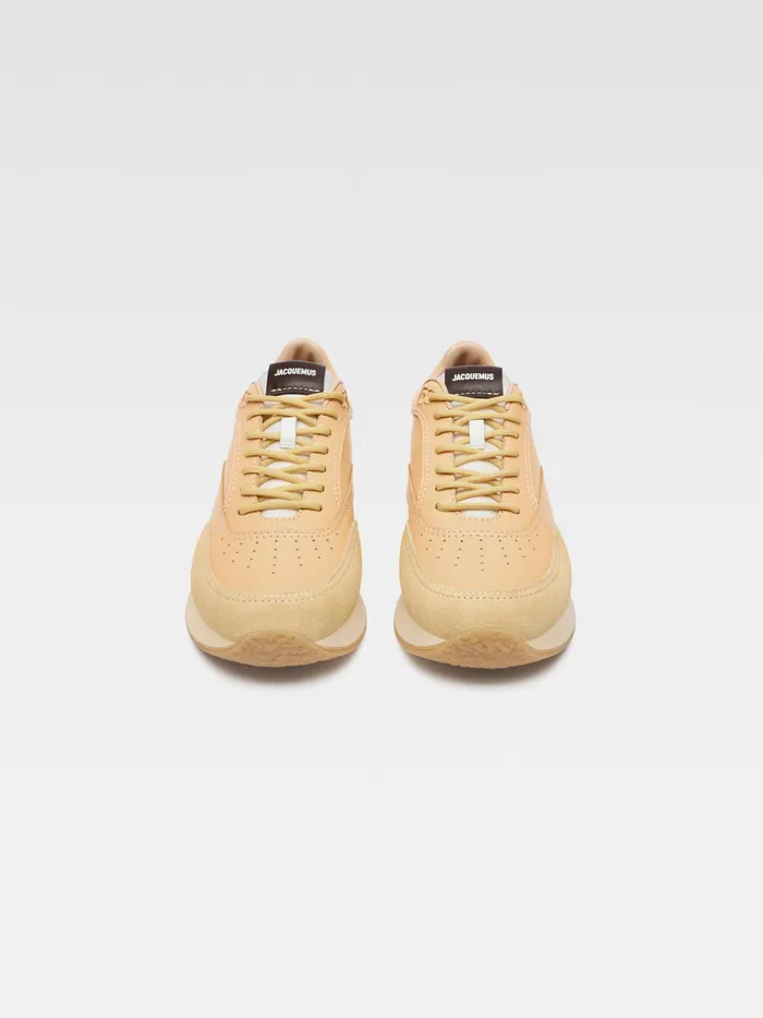 JACQUEMUS Shoes Soft Sneakers Pale Yellow 8211 Men