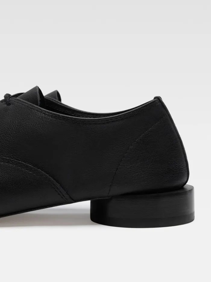 JACQUEMUS Shoes Square Edge Derbies 8211 ReInterpretation Of The Iconic Zizi By Repetto Black 8211 Women