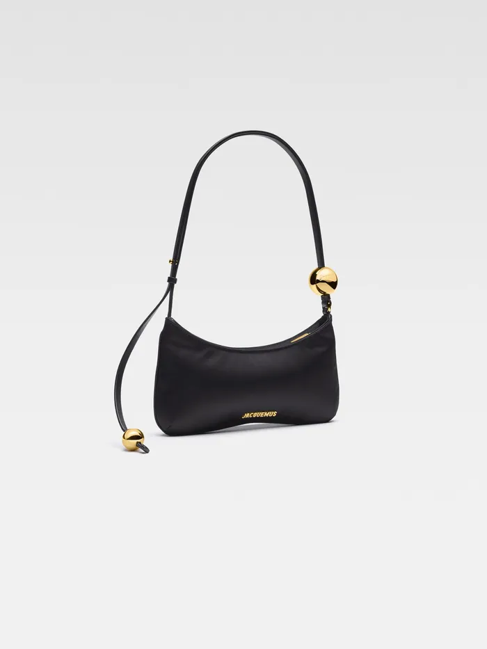 JACQUEMUS Shoulder Bags Beaded Shoulder Bag Black 8211 Women
