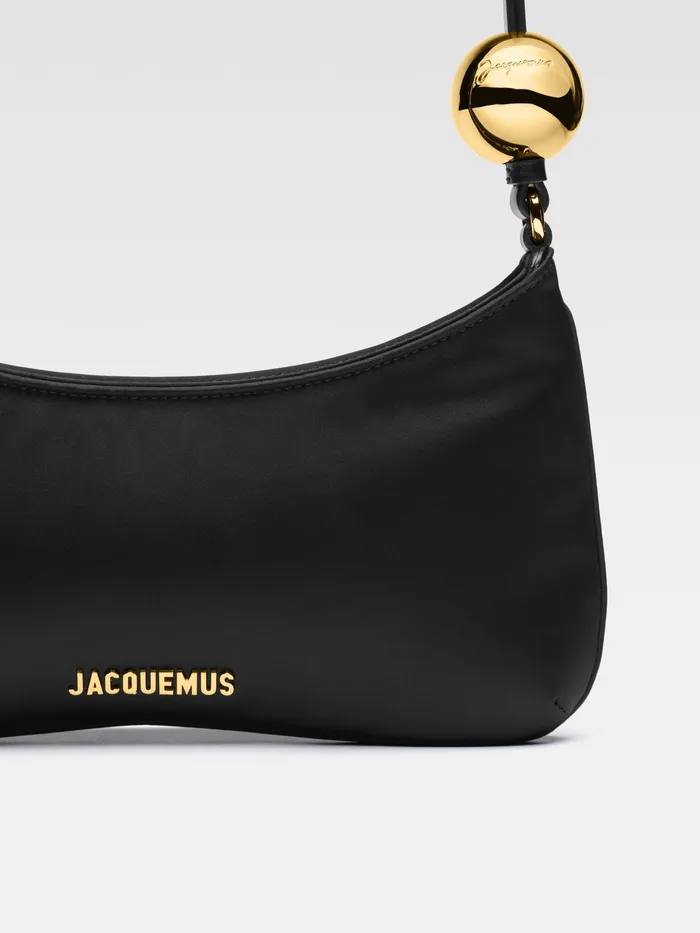 JACQUEMUS Shoulder Bags Beaded Shoulder Bag Black 8211 Women