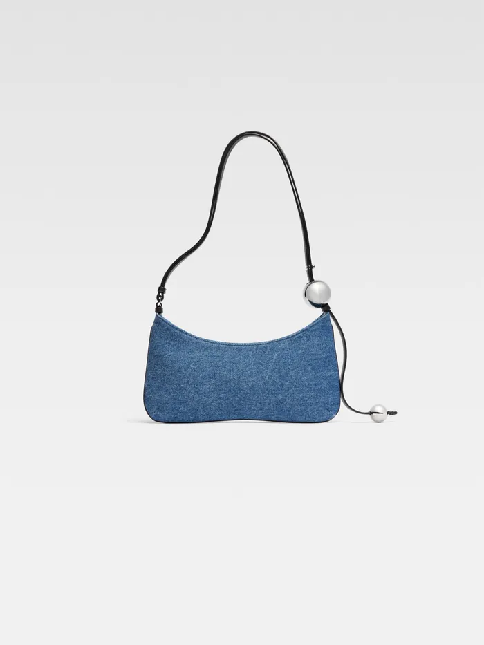 JACQUEMUS Shoulder Bags Beaded Shoulder Bag Blue 8211 Women JACQUEMUS Shoulder Bags Beaded Shoulder Bag Blue 8211 Women