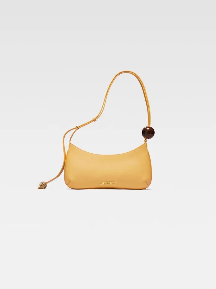 JACQUEMUS Shoulder Bags Beaded Shoulder Bag Dusty Yellow 8211 Women