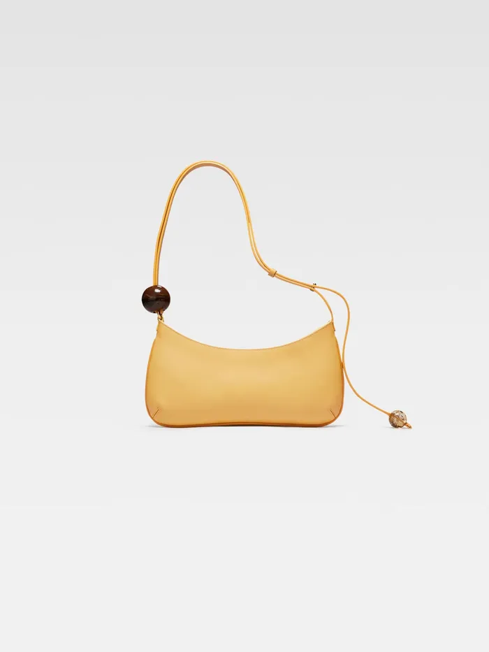 JACQUEMUS Shoulder Bags Beaded Shoulder Bag Dusty Yellow 8211 Women