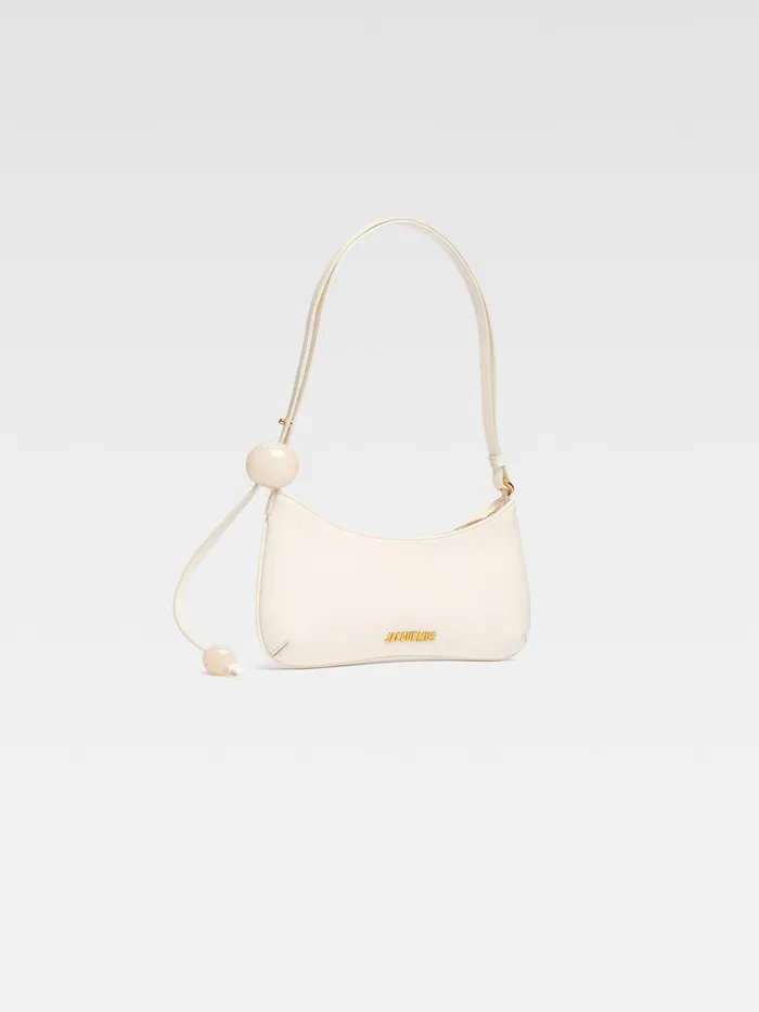 JACQUEMUS Shoulder Bags Beaded Shoulder Bag Ivory 8211 Women