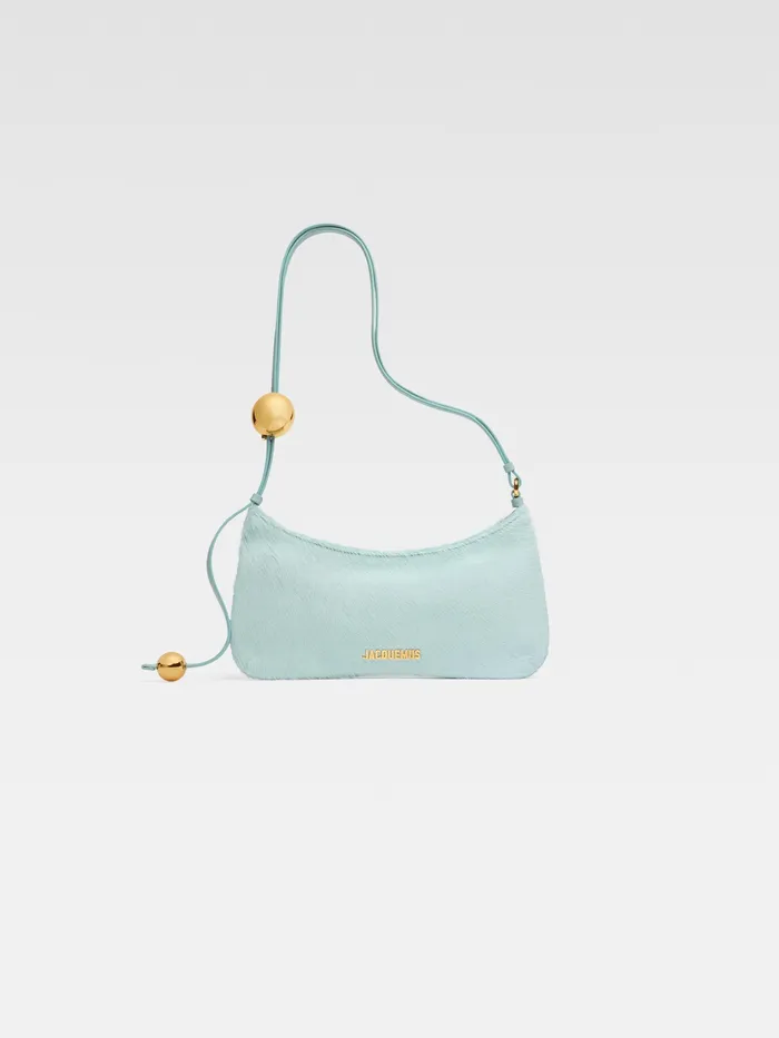 JACQUEMUS Shoulder Bags Beaded Shoulder Bag Light Blue 8211 Women