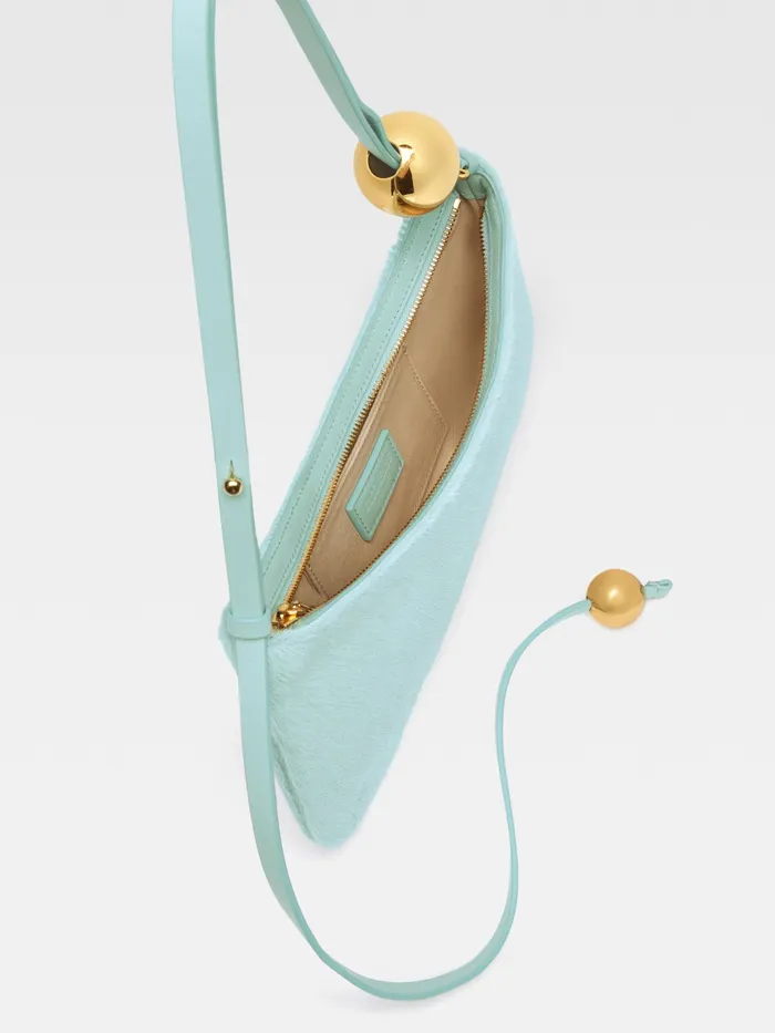 JACQUEMUS Shoulder Bags Beaded Shoulder Bag Light Blue 8211 Women