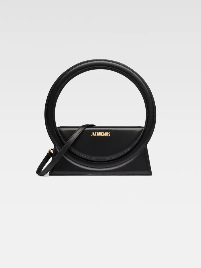 JACQUEMUS Shoulder Bags Circle Purse Black 8211 Women