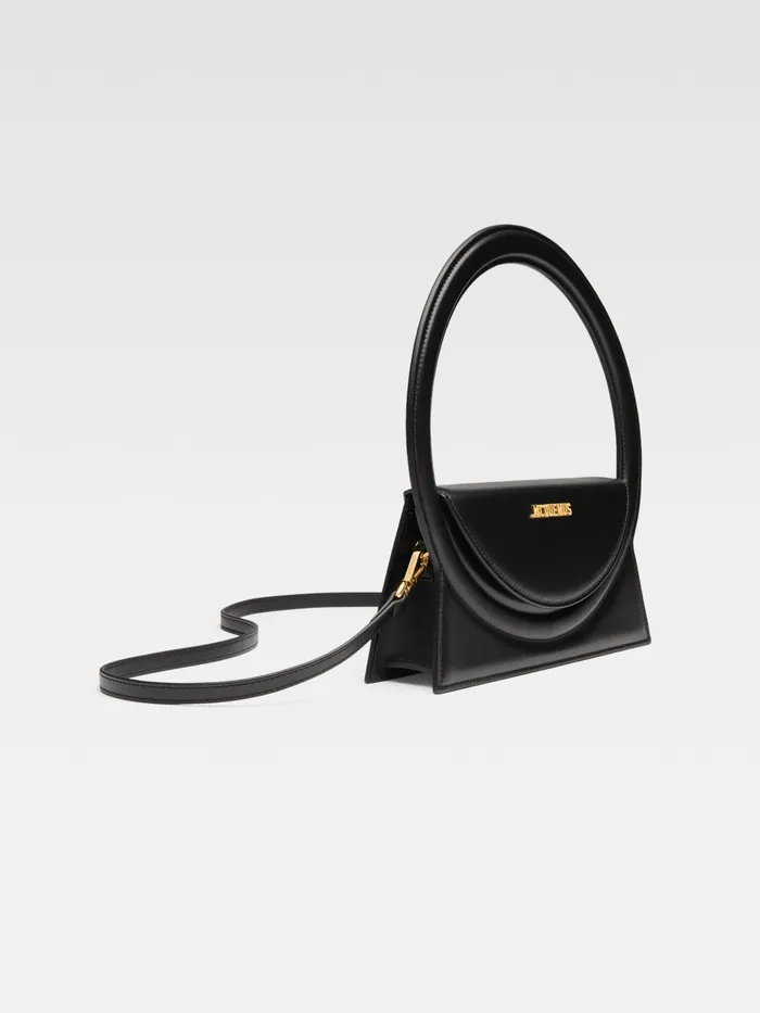 JACQUEMUS Shoulder Bags Circle Purse Black 8211 Women