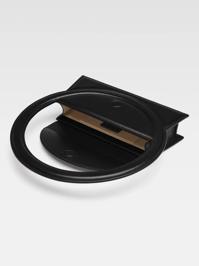 JACQUEMUS Shoulder Bags Circle Purse Black 8211 Women