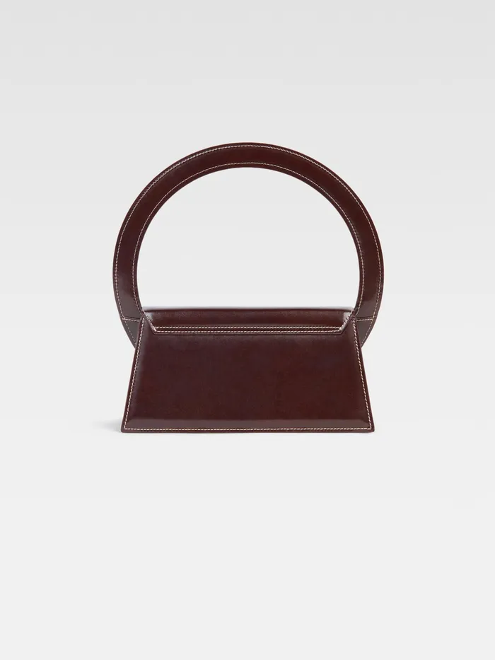 JACQUEMUS Shoulder Bags Circle Purse Dark Brown 8211 Women