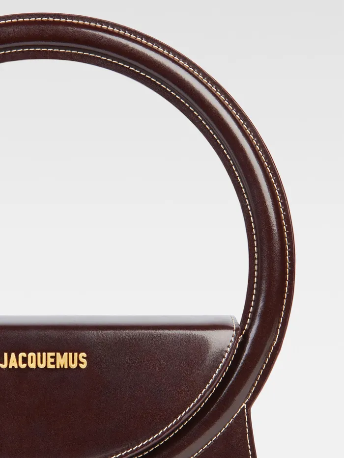 JACQUEMUS Shoulder Bags Circle Purse Dark Brown 8211 Women