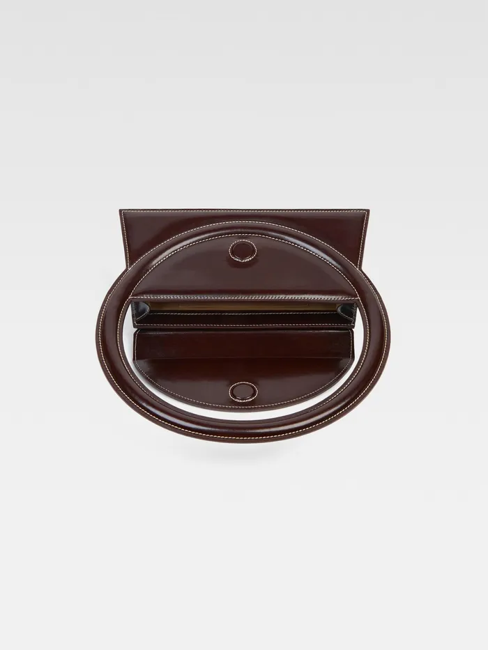 JACQUEMUS Shoulder Bags Circle Purse Dark Brown 8211 Women