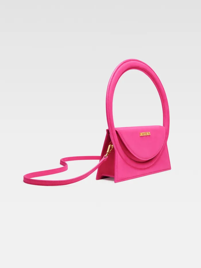 JACQUEMUS Shoulder Bags Circle Purse Dark Pink 8211 Women