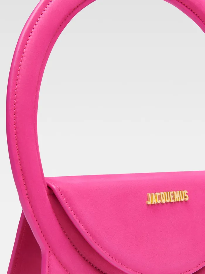 JACQUEMUS Shoulder Bags Circle Purse Dark Pink 8211 Women