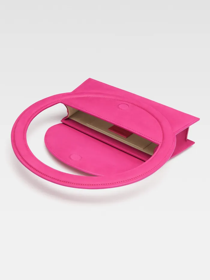JACQUEMUS Shoulder Bags Circle Purse Dark Pink 8211 Women