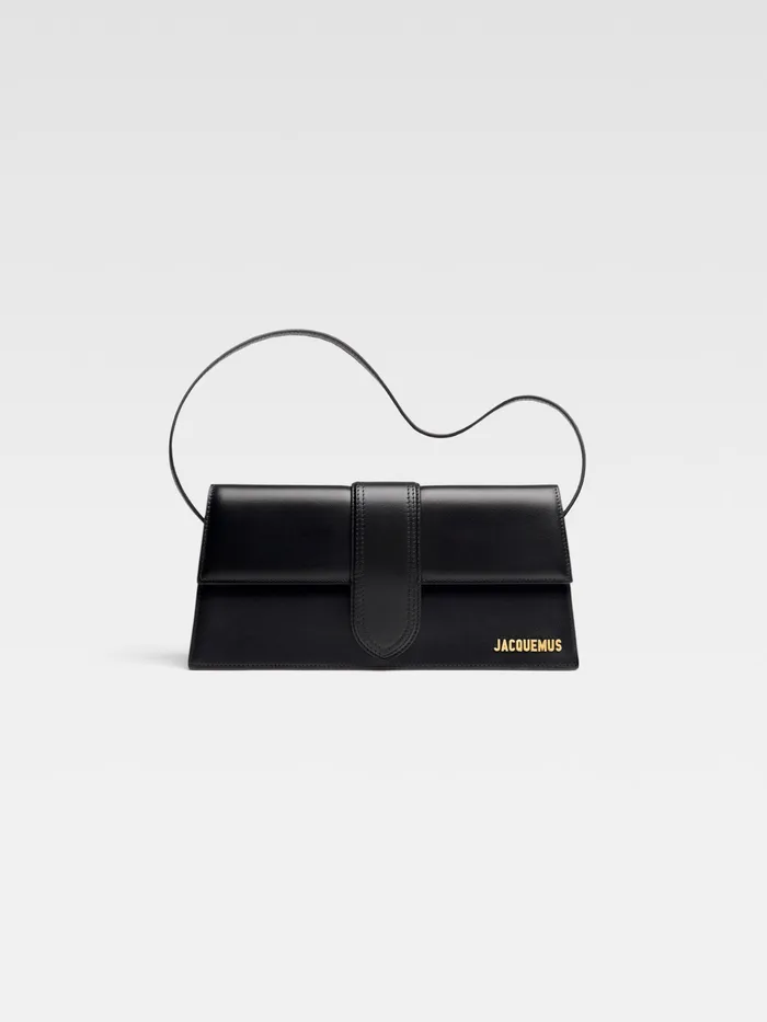 JACQUEMUS Shoulder Bags Long Flap Bag Black 8211 Women