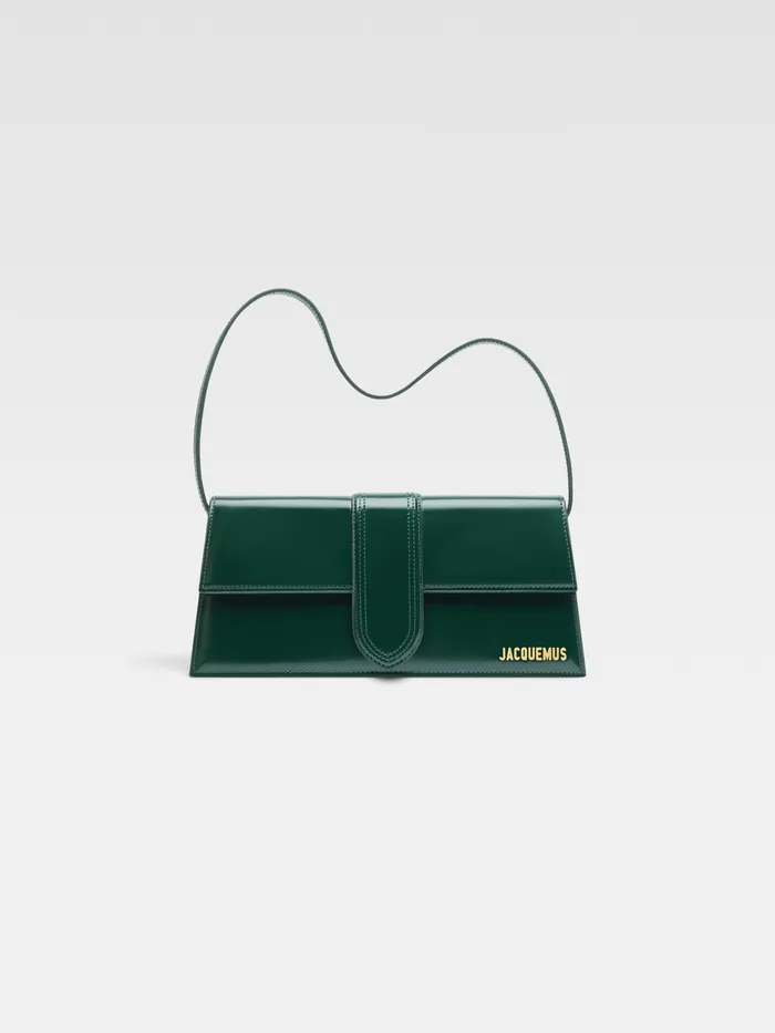 JACQUEMUS Shoulder Bags Long Flap Bag Dark Green 8211 Women