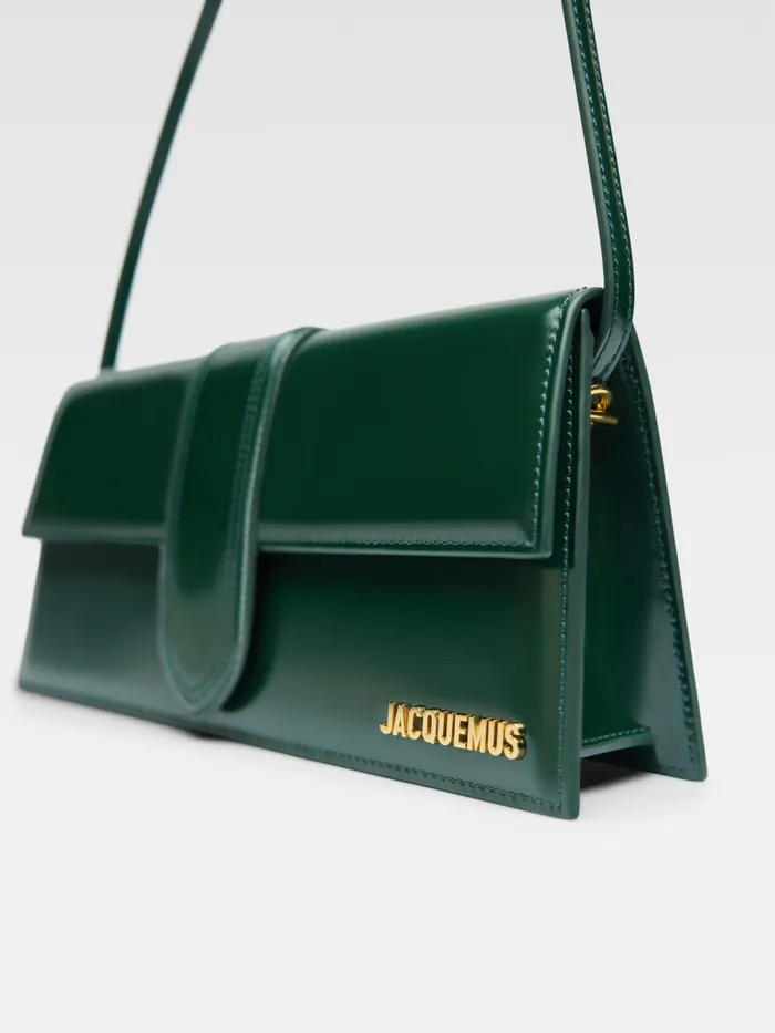JACQUEMUS Shoulder Bags Long Flap Bag Dark Green 8211 Women