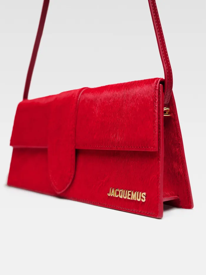 JACQUEMUS Shoulder Bags Long Flap Bag Dark Red 8211 Women