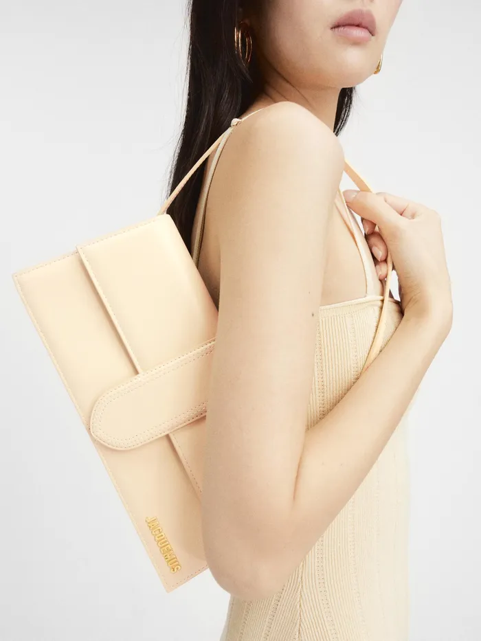 JACQUEMUS Shoulder Bags Long Flap Bag Ivory 8211 Women