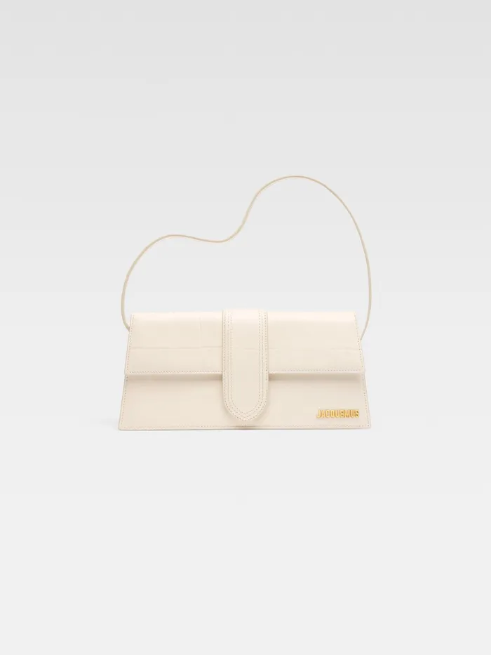JACQUEMUS Shoulder Bags Long Flap Bag Light Ivory 8211 Women