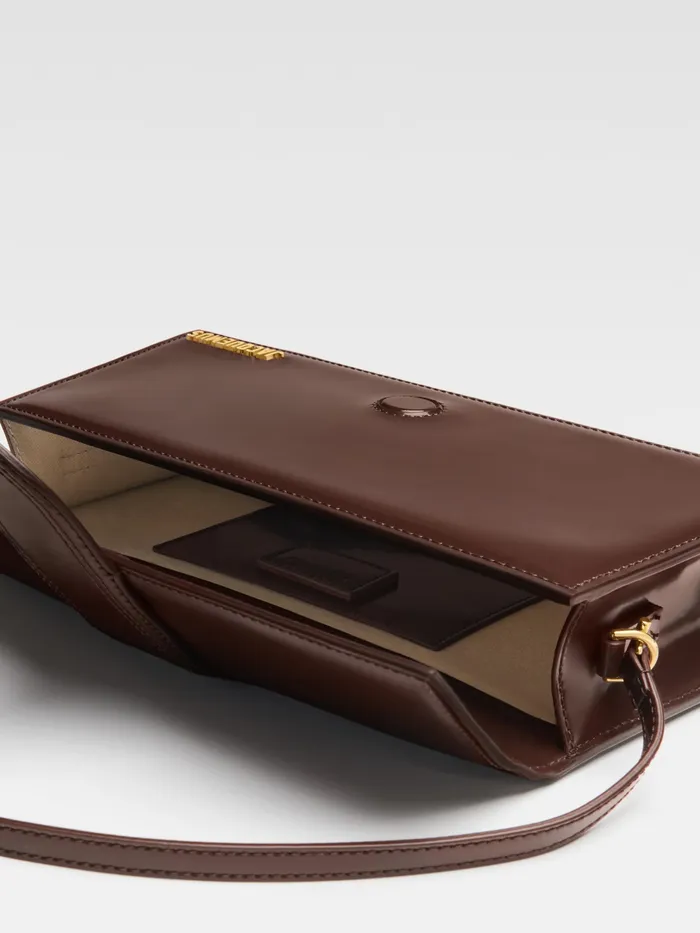 JACQUEMUS Shoulder Bags Long Flap Bag Midnight Brown 8211 Women