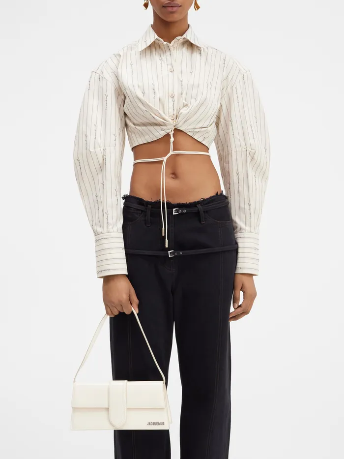 JACQUEMUS Shoulder Bags Long Flap Bag Offwhite 8211 Women