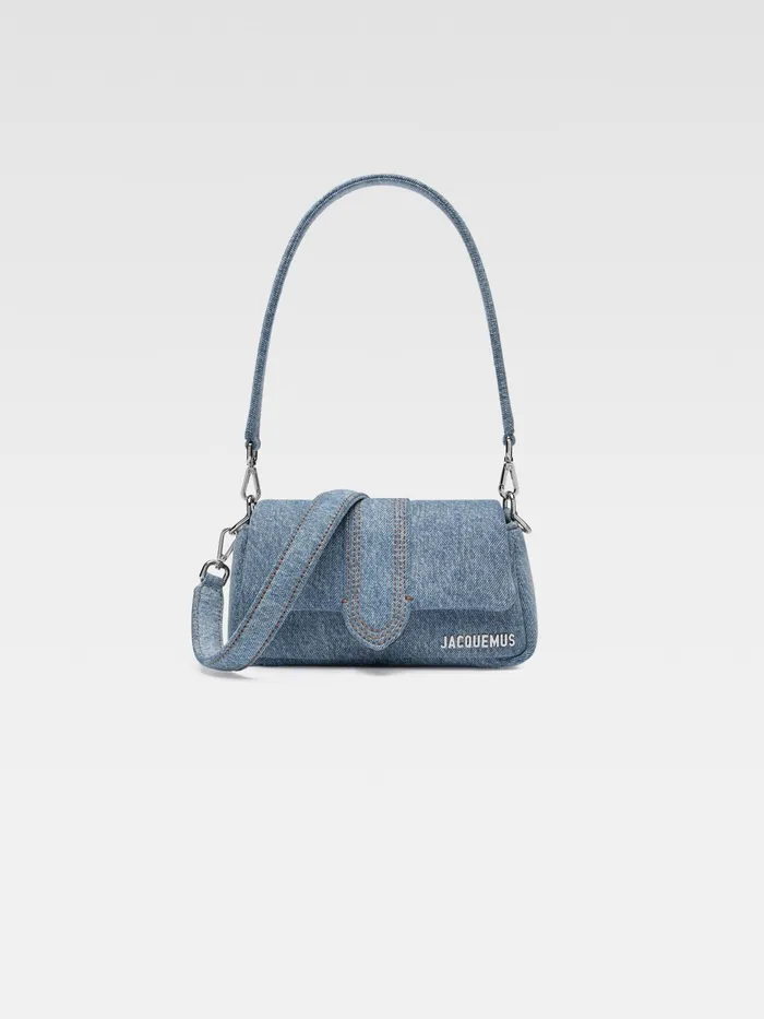 JACQUEMUS Shoulder Bags Mini Puffed Denim Bag Blue 8211 Women