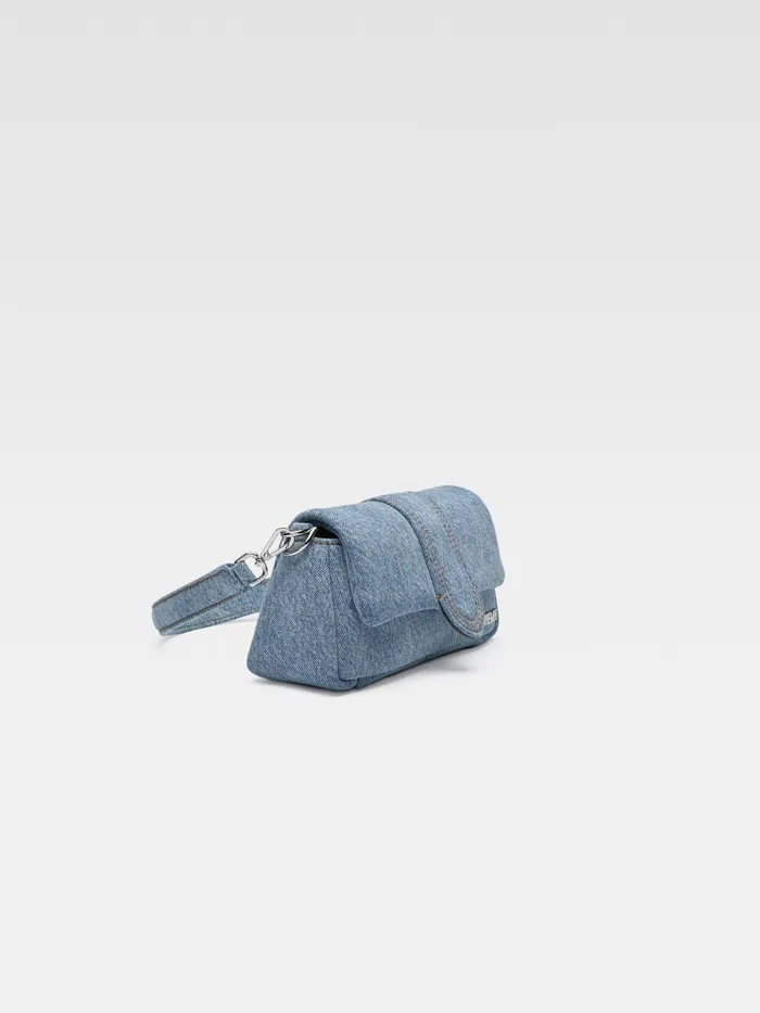 JACQUEMUS Shoulder Bags Mini Puffed Denim Bag Blue 8211 Women