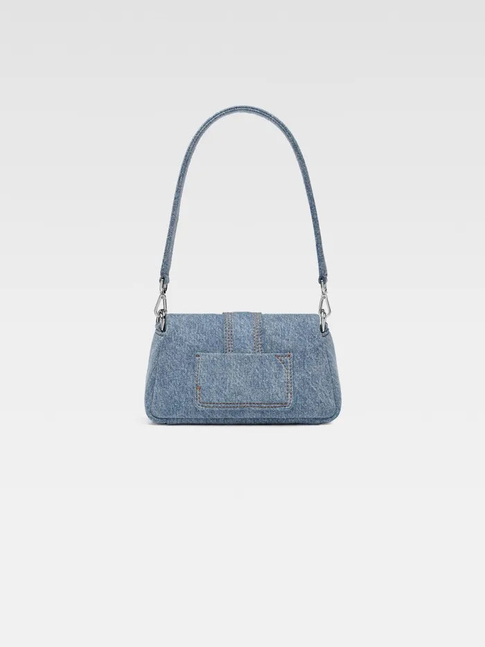 JACQUEMUS Shoulder Bags Mini Puffed Denim Bag Blue 8211 Women