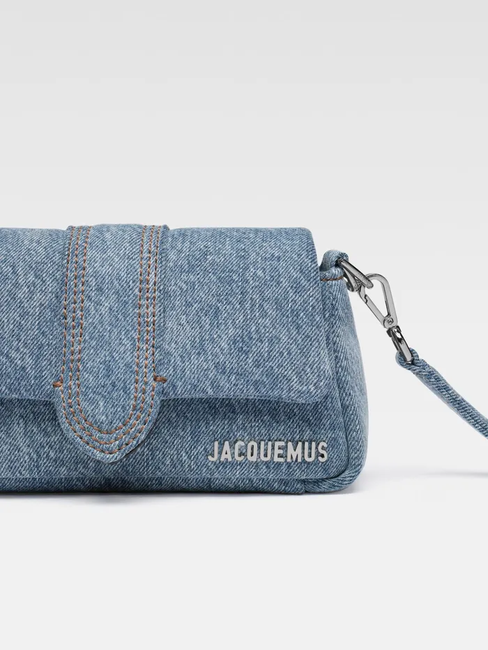 JACQUEMUS Shoulder Bags Mini Puffed Denim Bag Blue 8211 Women