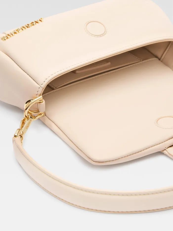 JACQUEMUS Shoulder Bags Mini Puffed Flap Bag Light Beige 8211 Women