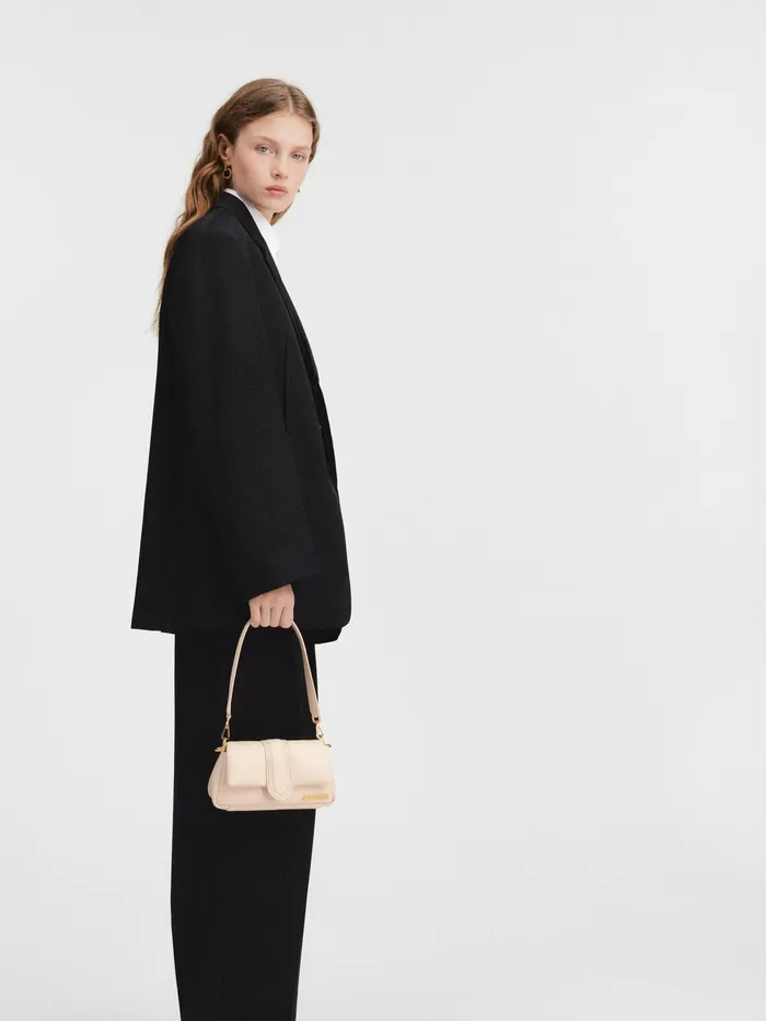 JACQUEMUS Shoulder Bags Mini Puffed Flap Bag Light Beige 8211 Women