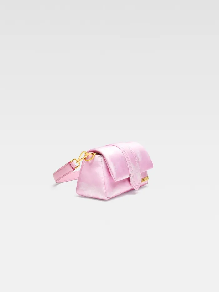 JACQUEMUS Shoulder Bags Mini Puffed Satin Bag Print Toile De Jouy Pink 8211 Women